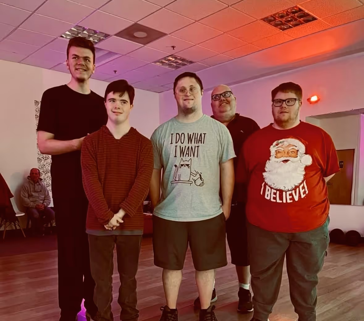 Group picture of Zumba class located in Saint Christopher's Fitness